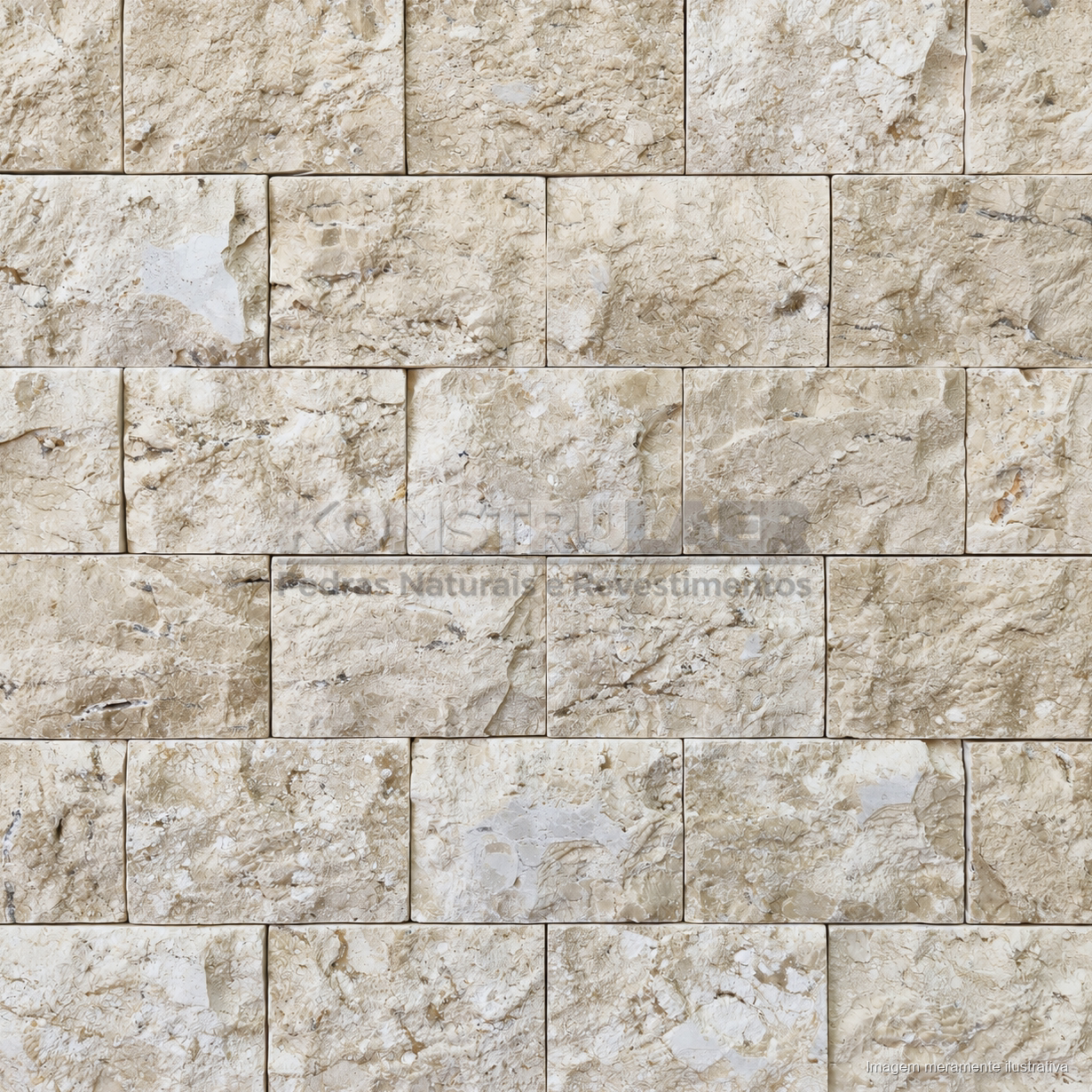 Travertino Rockface 10 × 15