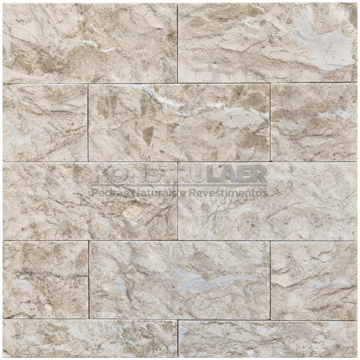 Travertino Rockface 13 × 30
